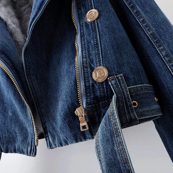 Mila Luxurious Denim Coat