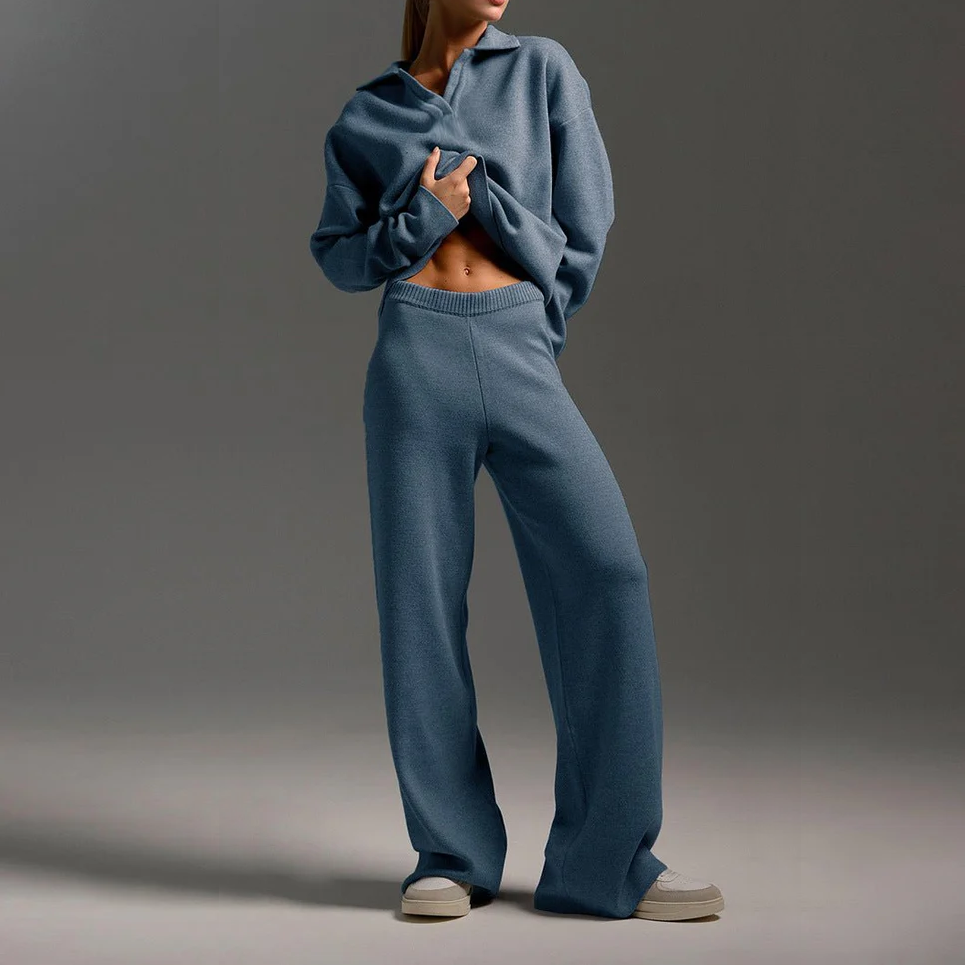 Elina Soft-Knit Lounge Set