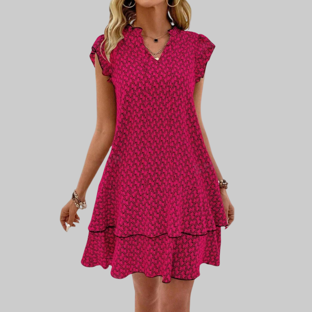 Seraphina Elegant Midi Dress