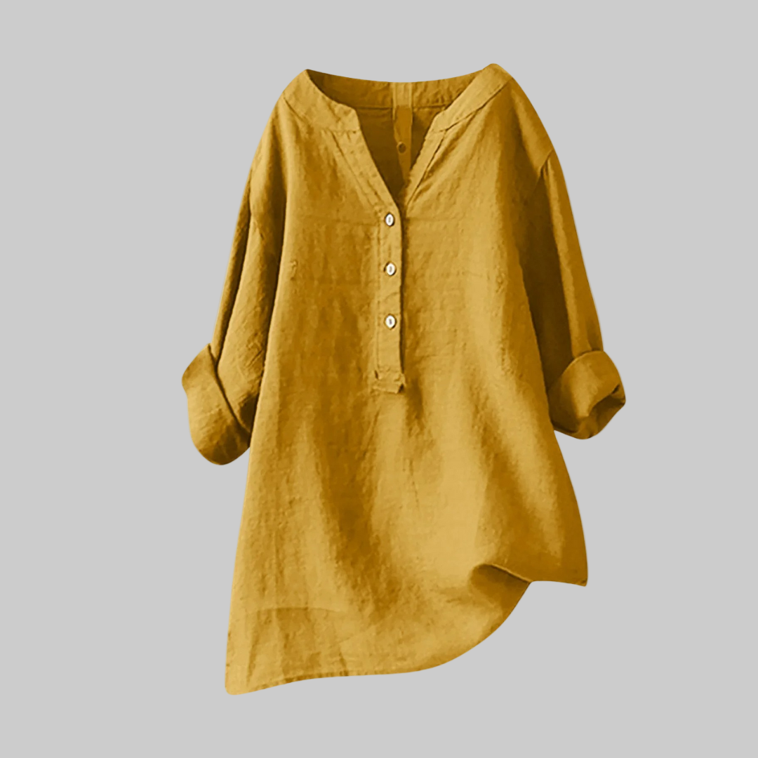 Soraya Relaxed Button Tunic