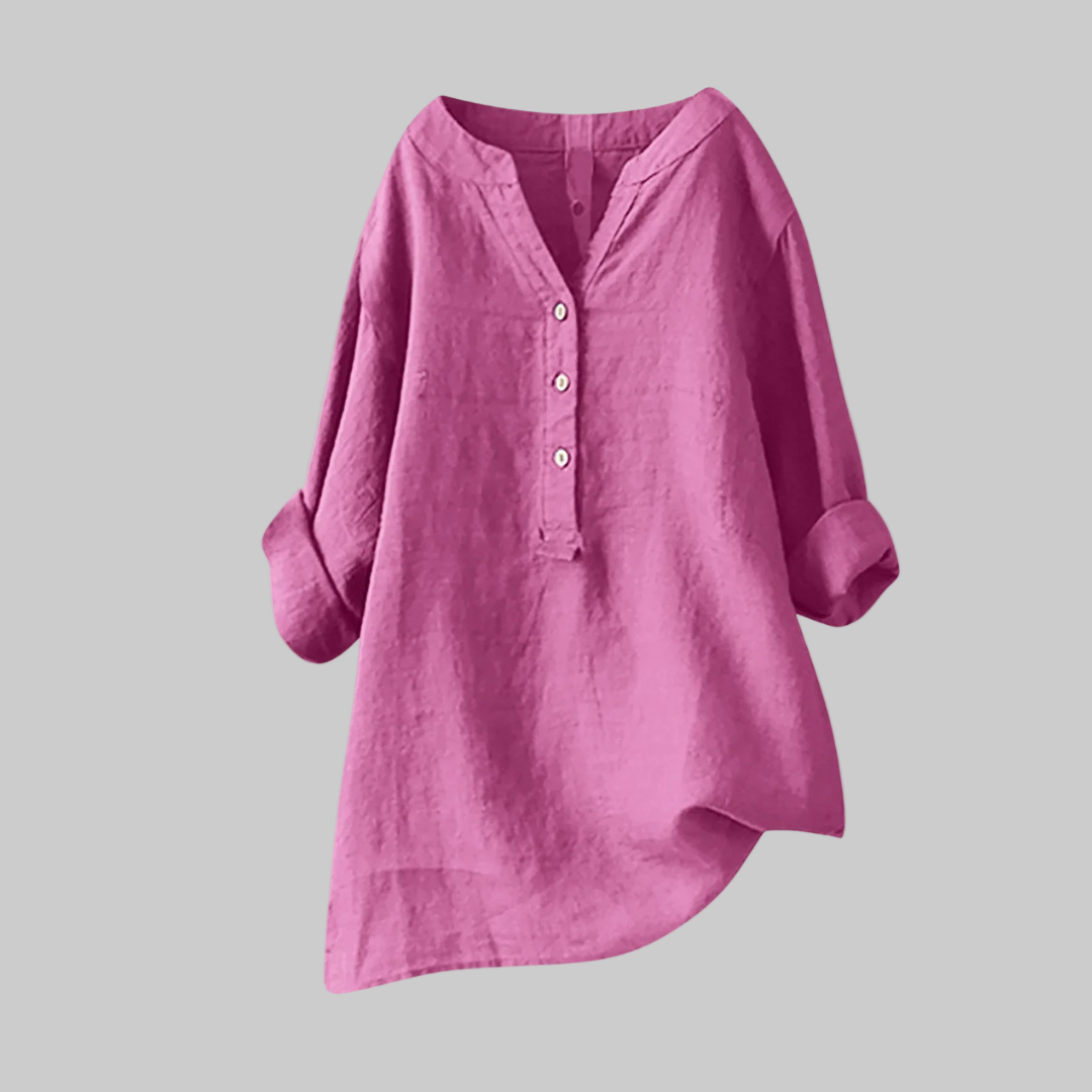 Soraya Relaxed Button Tunic