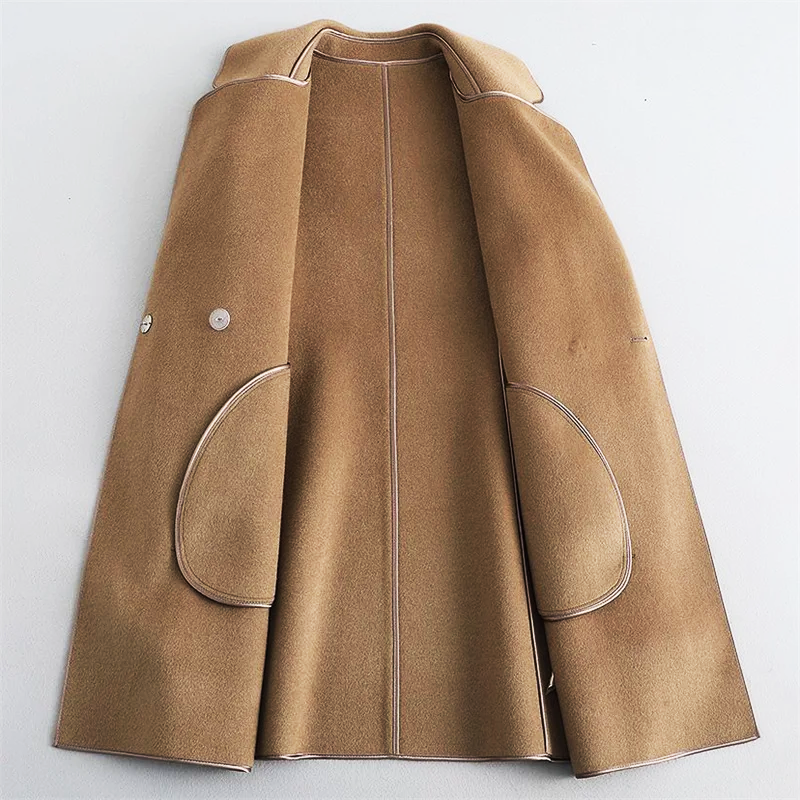 Martha Belted Wrap Coat