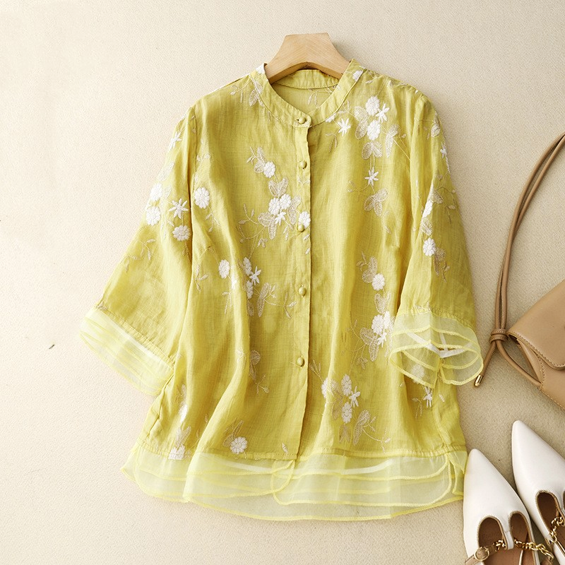 Maddy Embroidered Blouse