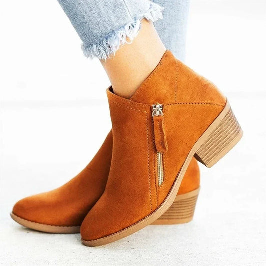 Ava Suede-Feel Bootie