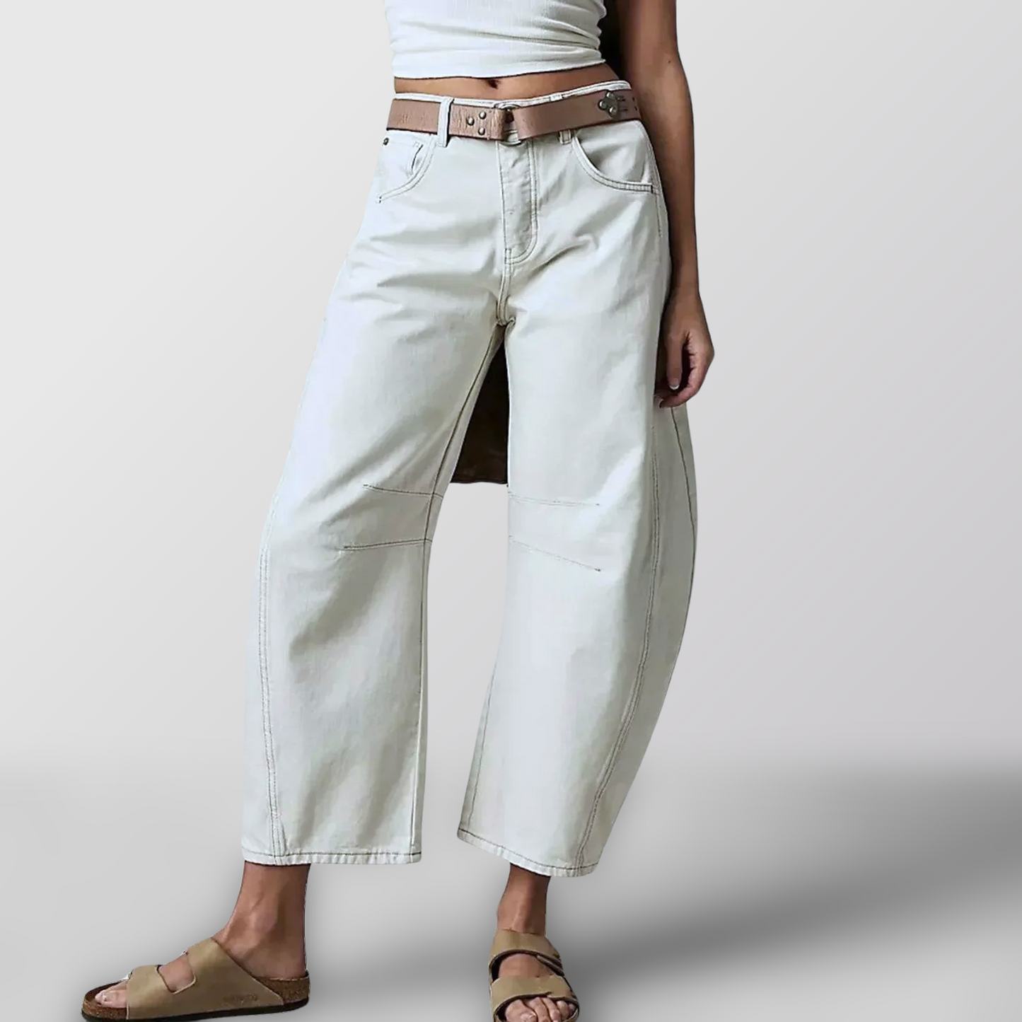 Sia '90s Washed Wide-Leg Jeans
