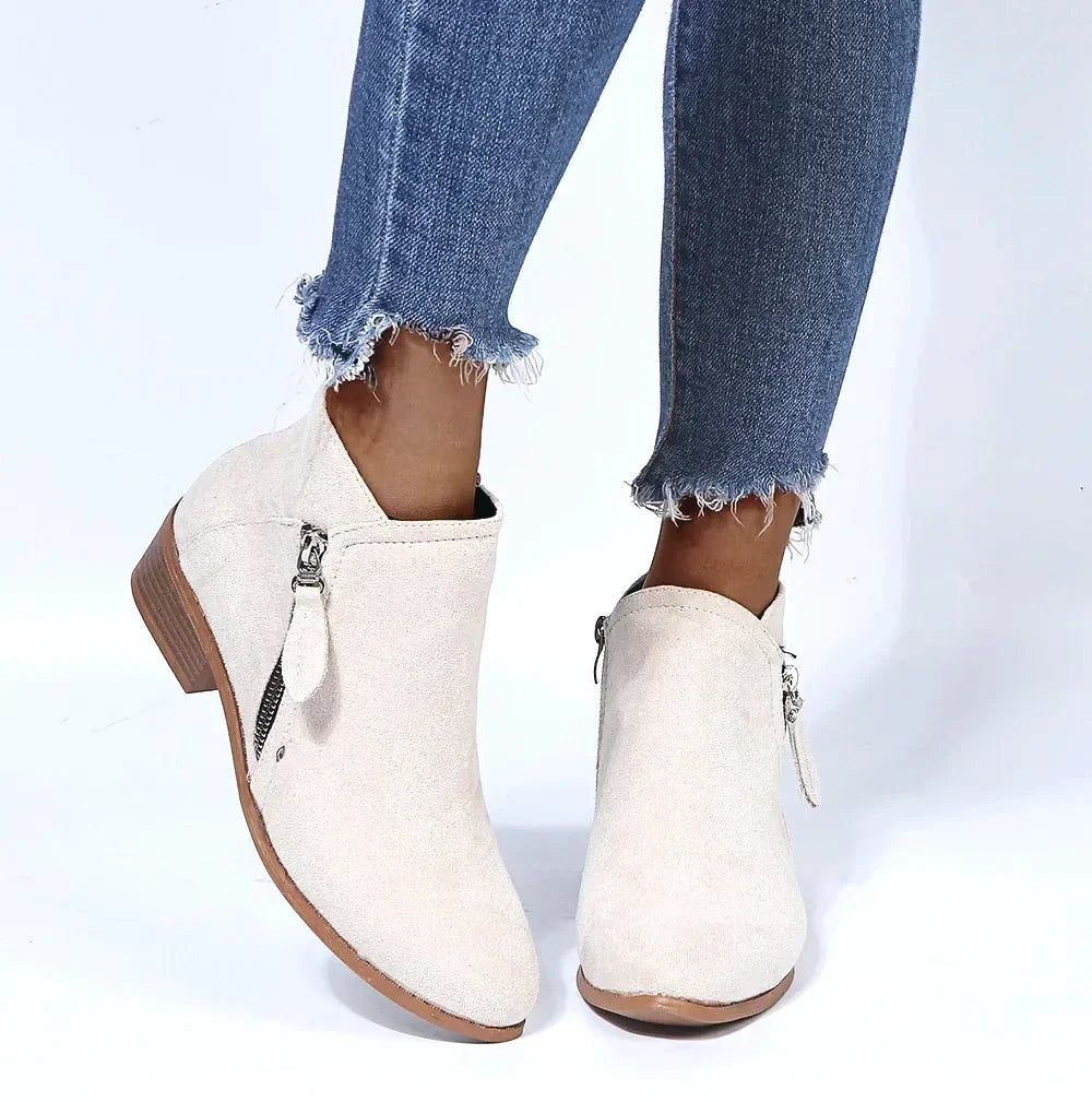 Ava Suede-Feel Bootie