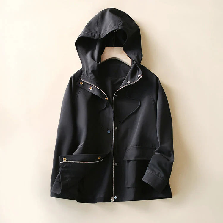 Esmée Windbreaker Hooded Jacket