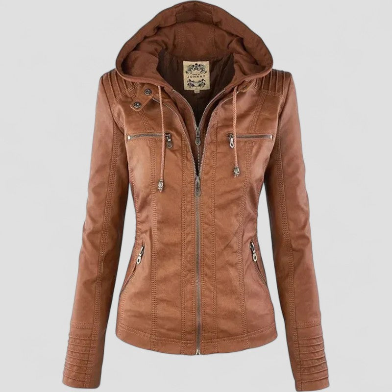 Elodie Tailored Hooded Jacket