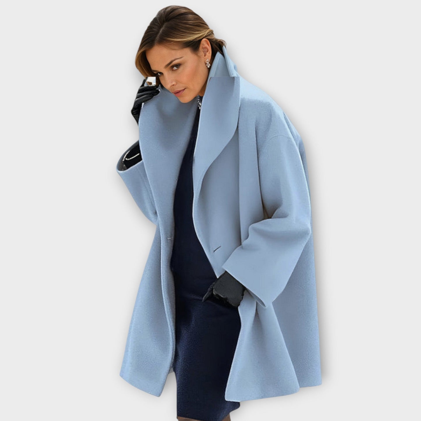 Noelle Premium Windproof Wool Coat