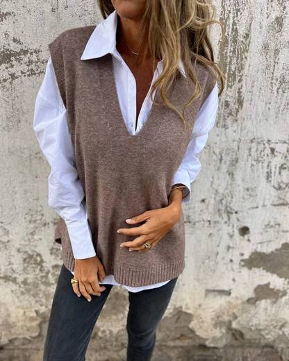 Elayne Knit Sweater Vest