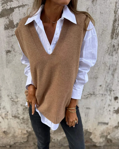 Elayne Knit Sweater Vest