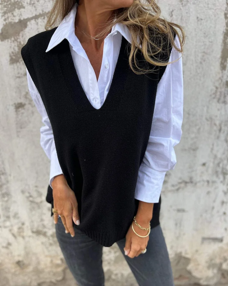 Elayne Knit Sweater Vest