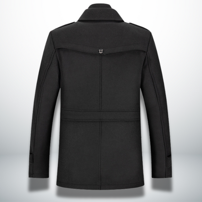 Enzo Cashmere Wool Topcoat