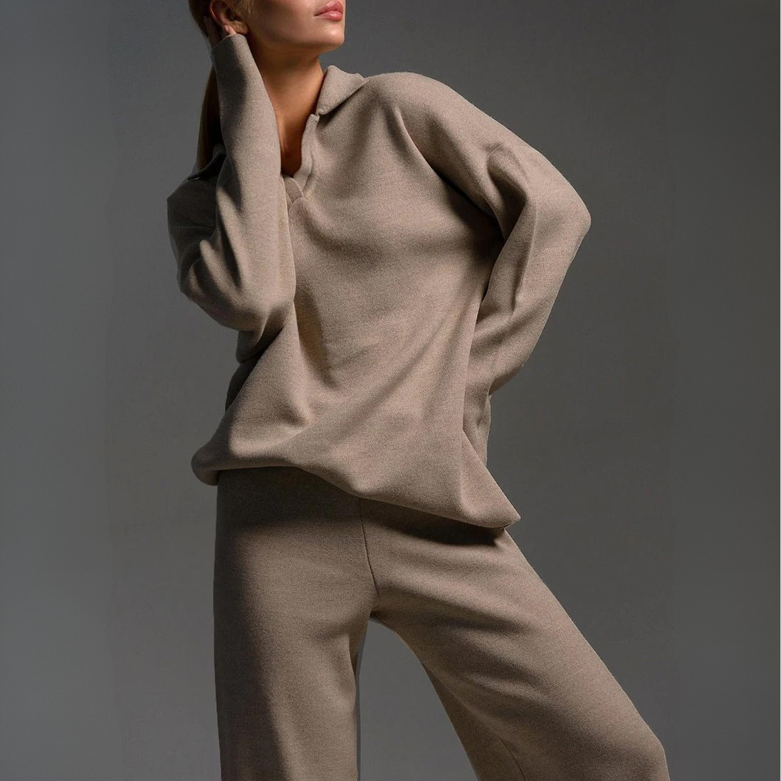 Elina Soft-Knit Lounge Set