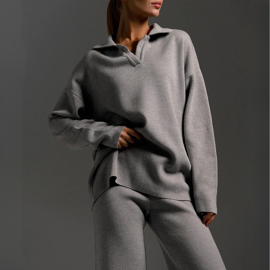 Elina Soft-Knit Lounge Set