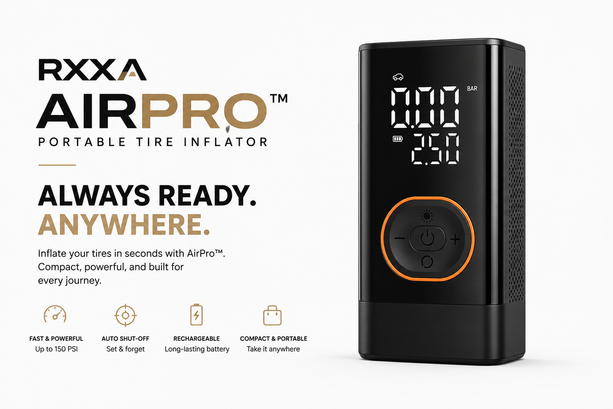 RXXA AirPro™ Portable Tire Inflator