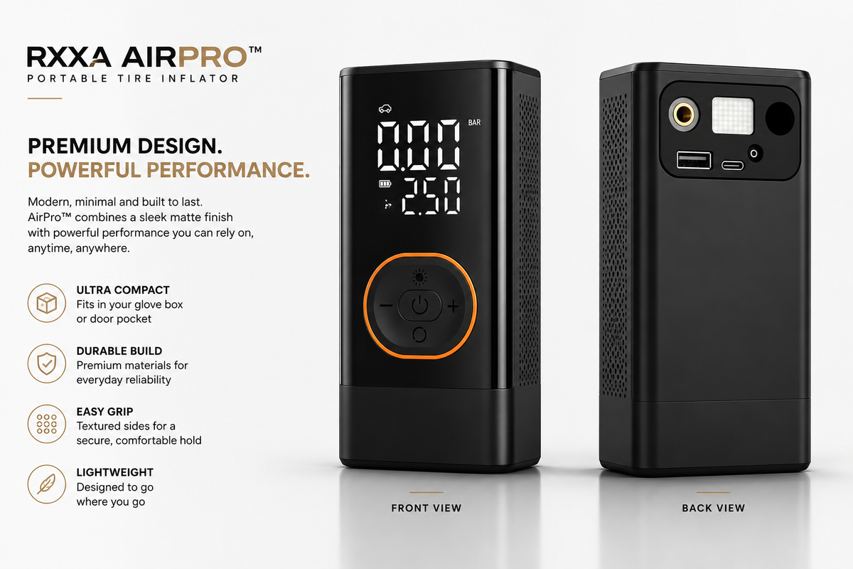 RXXA AirPro™ Portable Tire Inflator