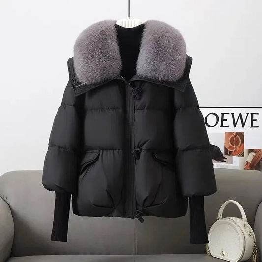 Lisa Fur Collar Puffer Jacket