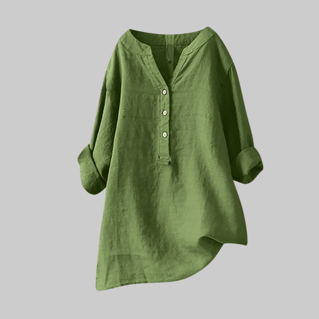 Soraya Relaxed Button Tunic
