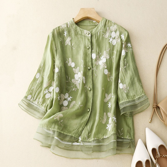 Maddy Embroidered Blouse