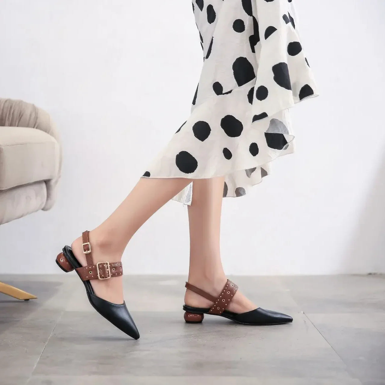 Eden Slingback Pointy Toe Pump