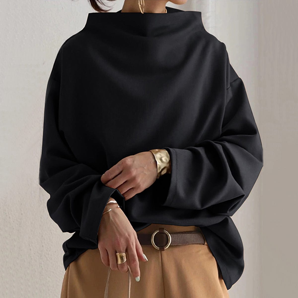 Renée High Neck Sweater