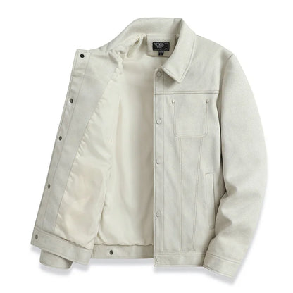 Noah Suede Trucker Jacket