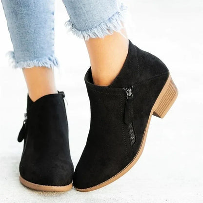 Ava Suede-Feel Bootie