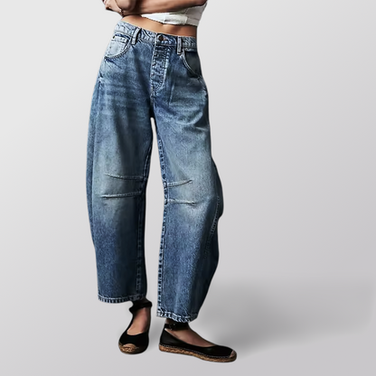 Sia '90s Washed Wide-Leg Jeans
