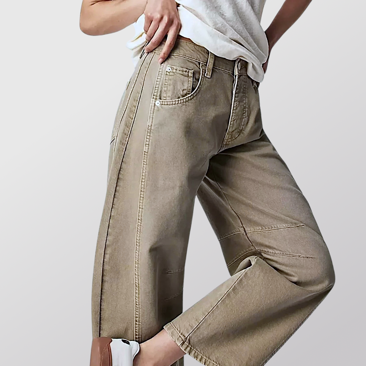 Sia '90s Washed Wide-Leg Jeans