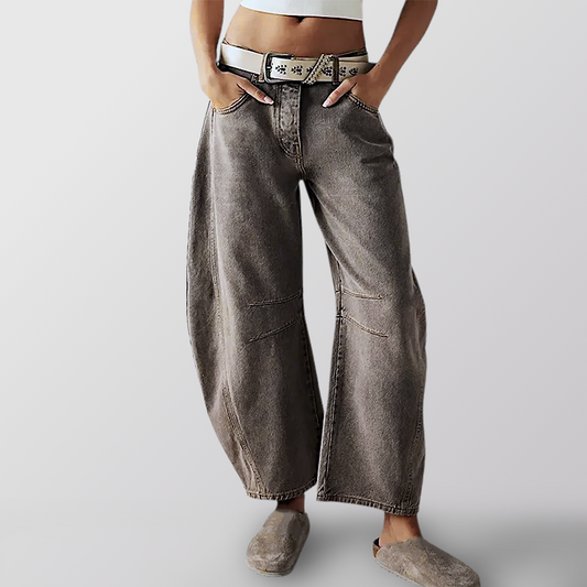 Sia '90s Washed Wide-Leg Jeans