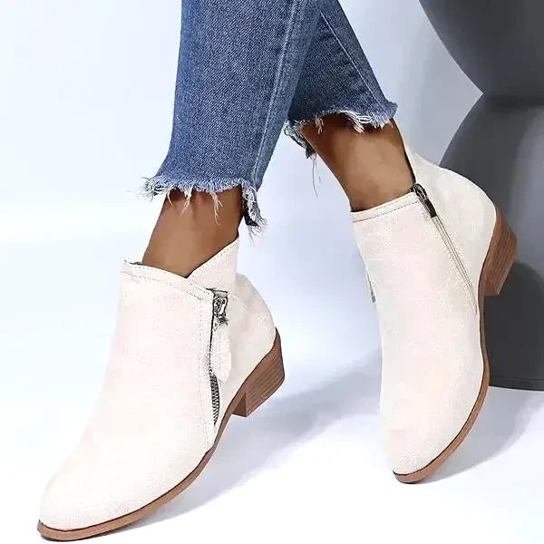 Ava Suede-Feel Bootie