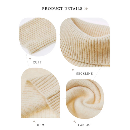 Amilia Cashmere Turtleneck Sweater