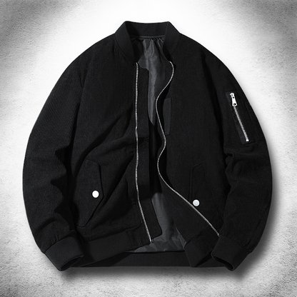 Roy Velvet Bomber Jacket