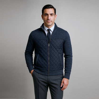 Hendriks Knit Panel Jacket