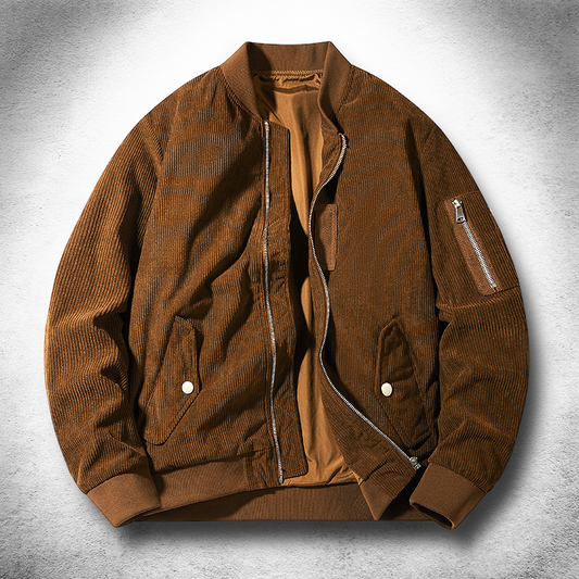 Roy Velvet Bomber Jacket