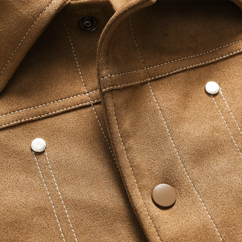Noah Suede Trucker Jacket