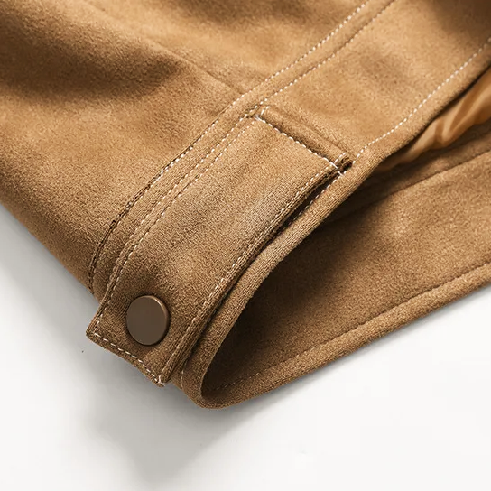 Noah Suede Trucker Jacket