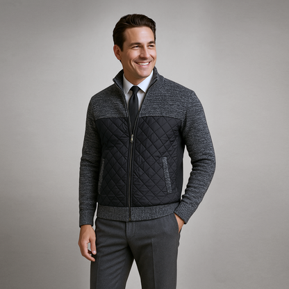 Hendriks Knit Panel Jacket