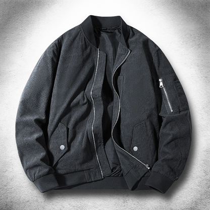Roy Velvet Bomber Jacket