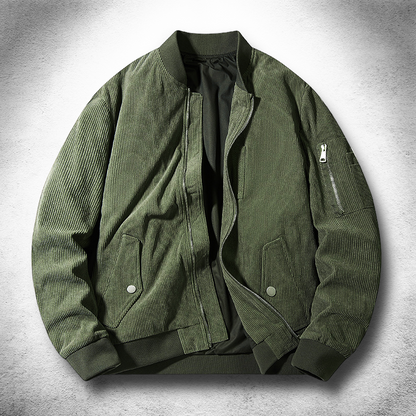 Roy Velvet Bomber Jacket