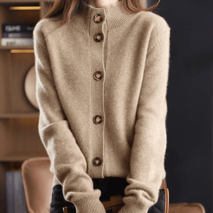 Liora Luxurious Cashmere Knit Cardigan