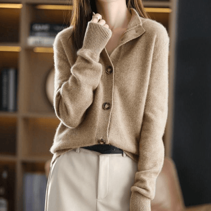 Liora Luxurious Cashmere Knit Cardigan