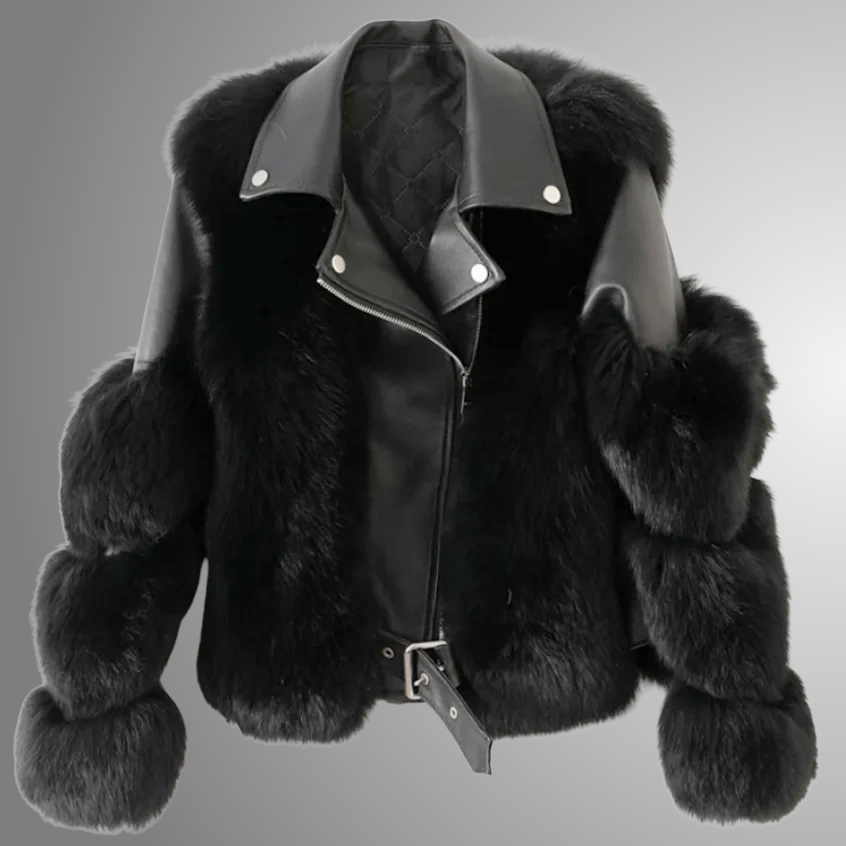 Talia Fur & Leather Jacket