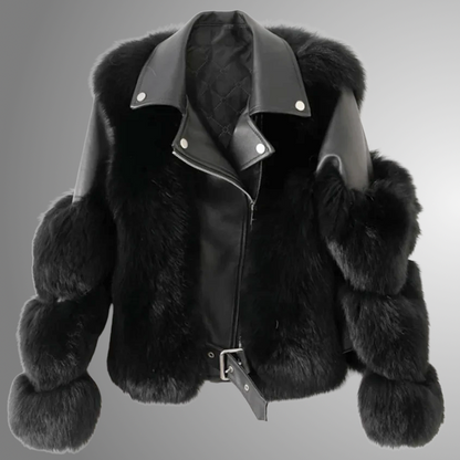 Talia Fur & Leather Jacket