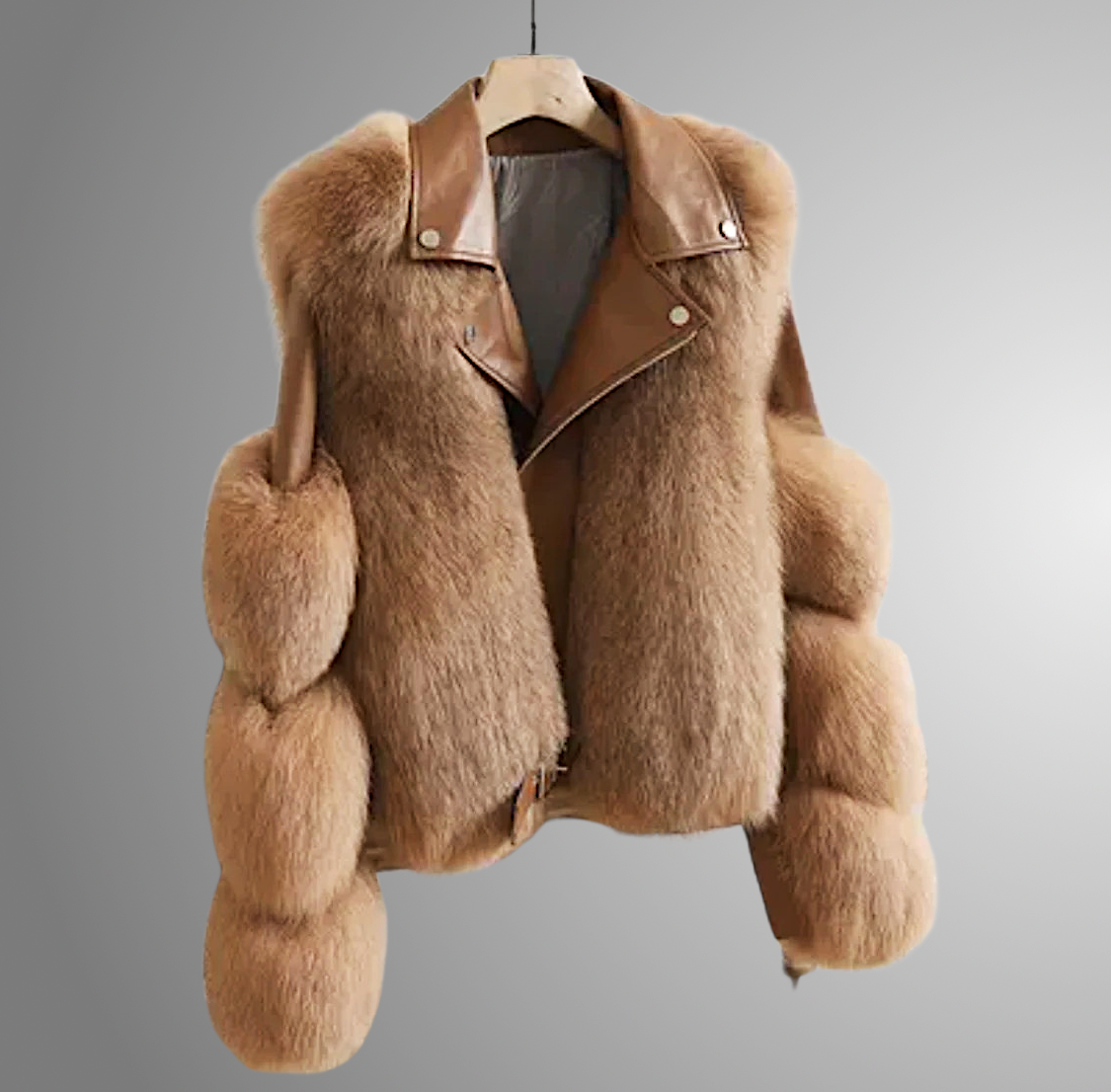 Talia Fur & Leather Jacket