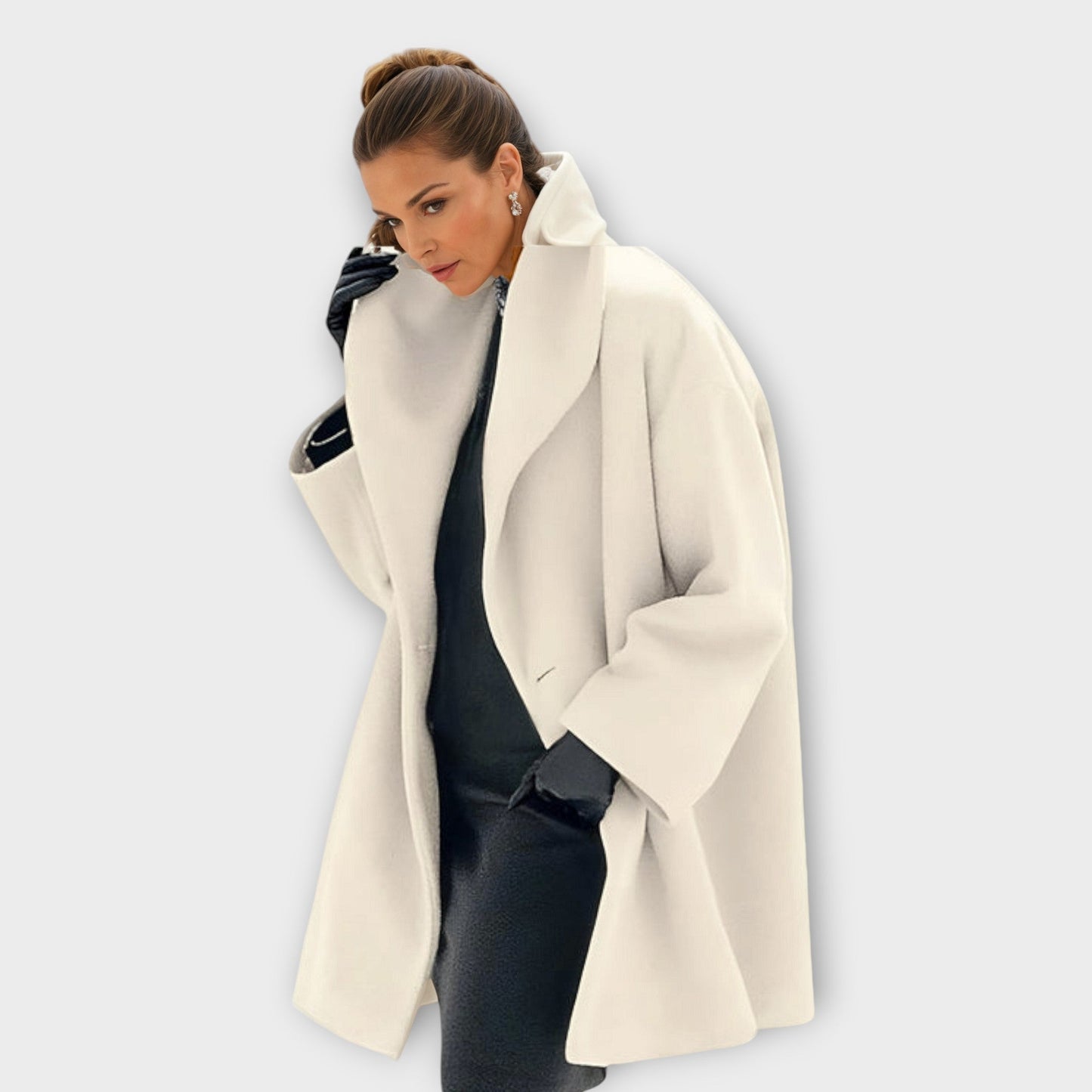 Noelle Premium Windproof Wool Coat