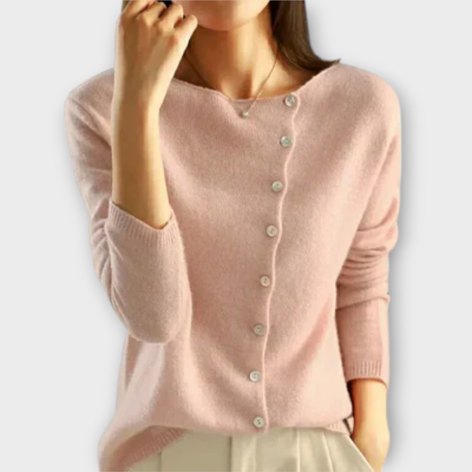 Seren Asymmetrical Knit Cardigan